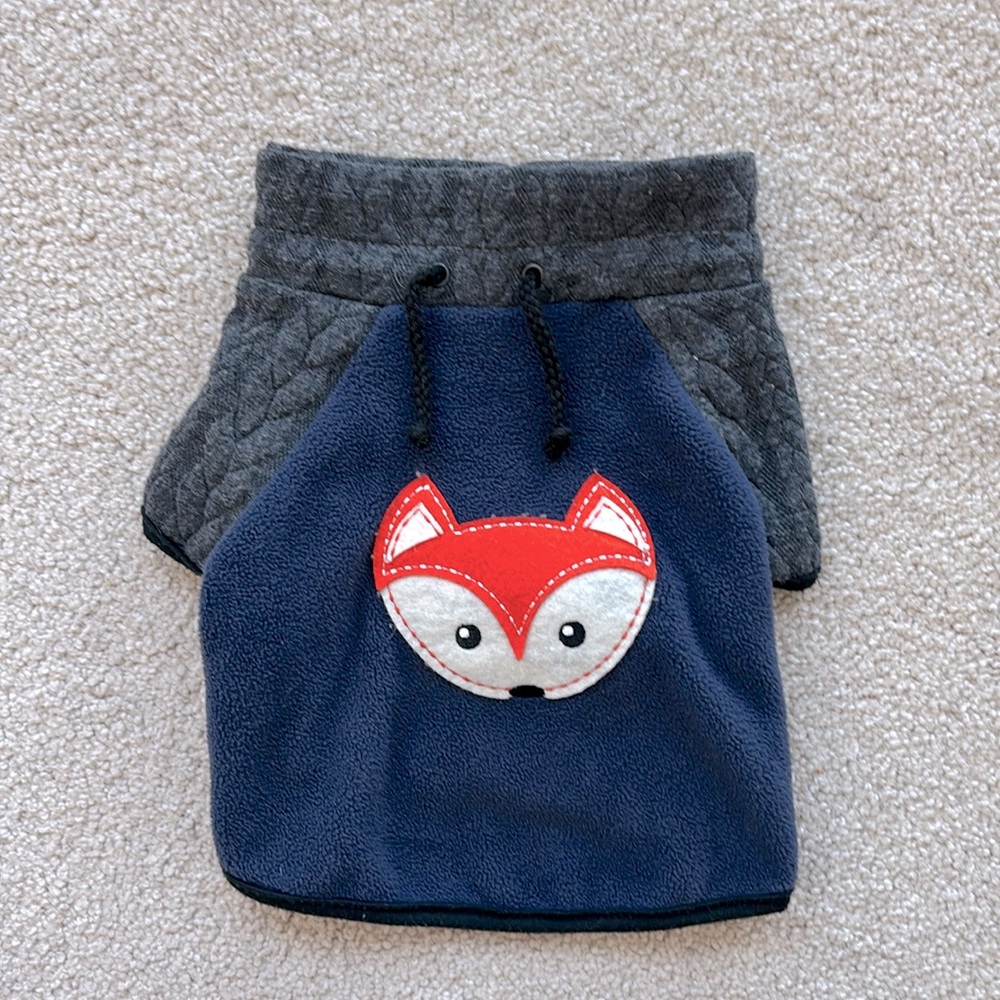 🆕 Top Paw Sweater & Coat 2017 Fox Cinch Fleece